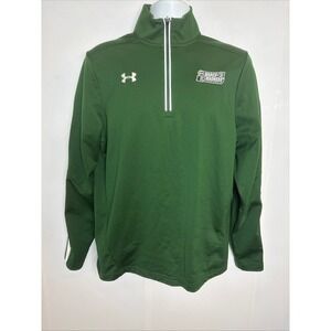 Charlotte 49ers Mens‎ March Madness Green Pullover Activewear Basketball 1/4 Zip